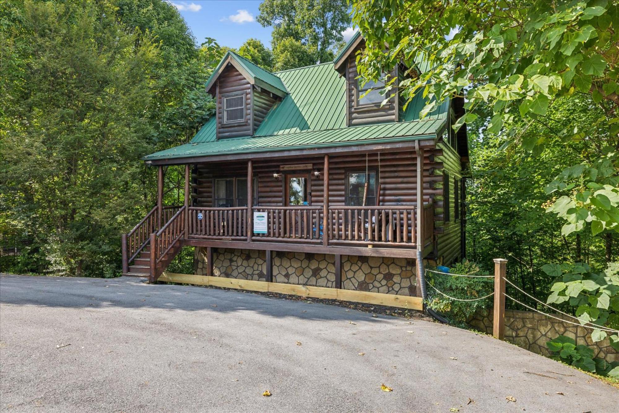 Sleepy Willow Cabin Севьервилл Экстерьер фото
