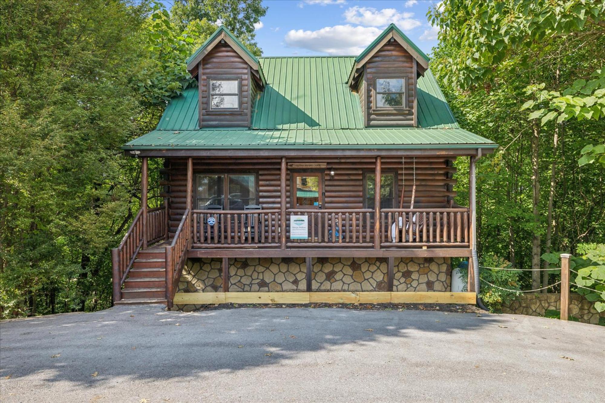 Sleepy Willow Cabin Севьервилл Экстерьер фото