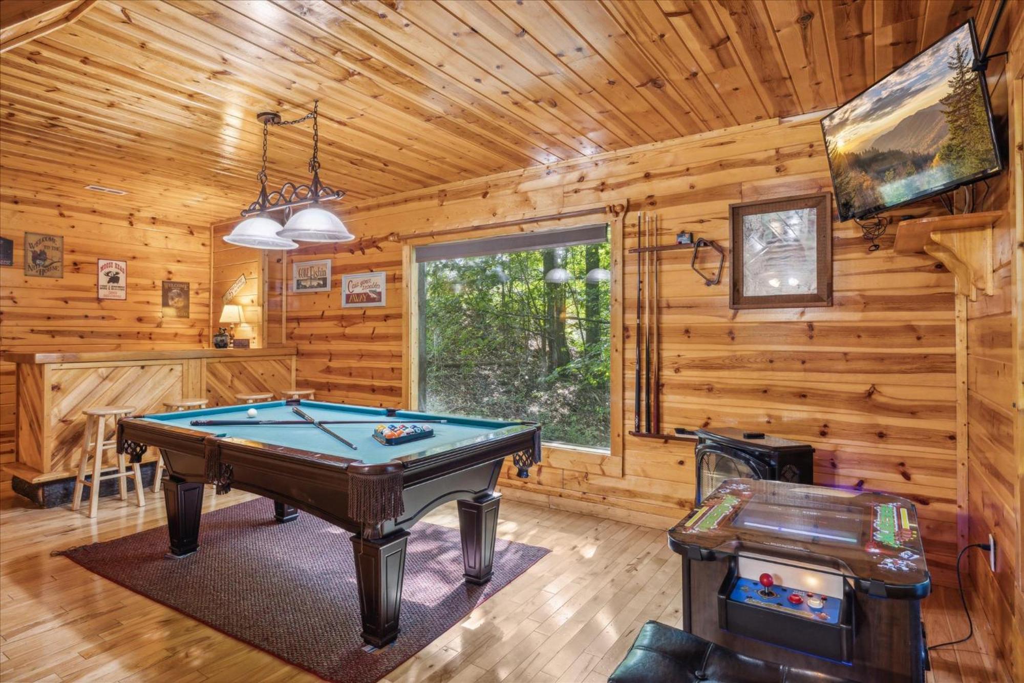 Sleepy Willow Cabin Севьервилл Экстерьер фото
