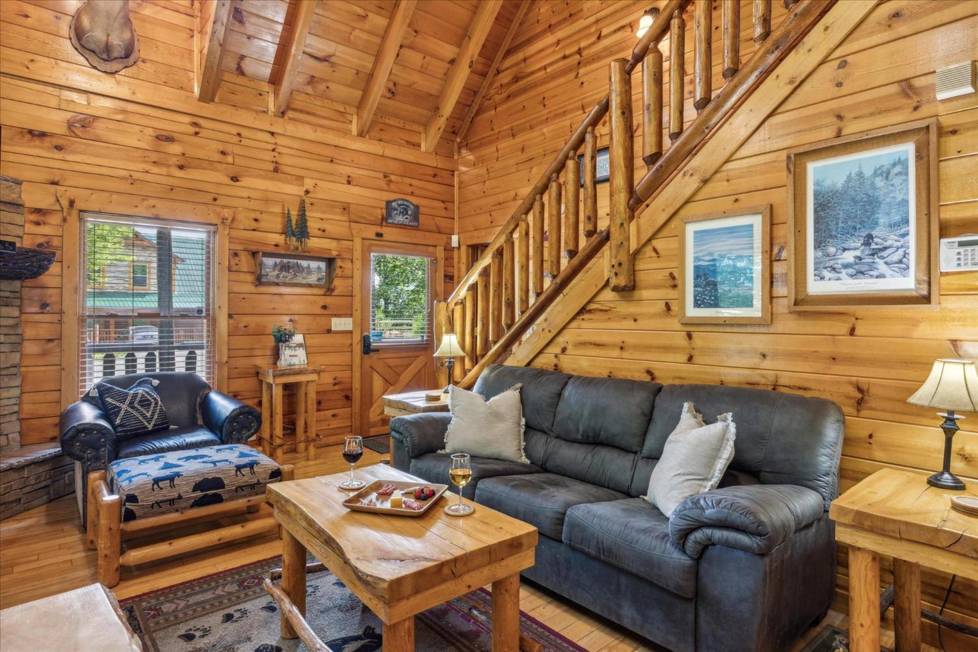 Sleepy Willow Cabin Севьервилл Экстерьер фото