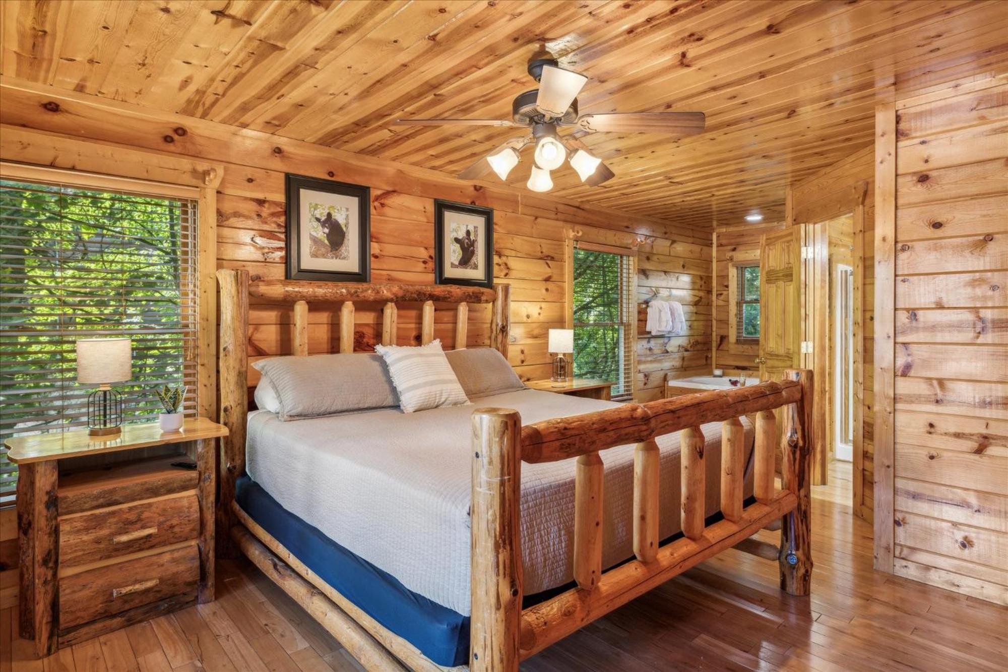 Sleepy Willow Cabin Севьервилл Экстерьер фото