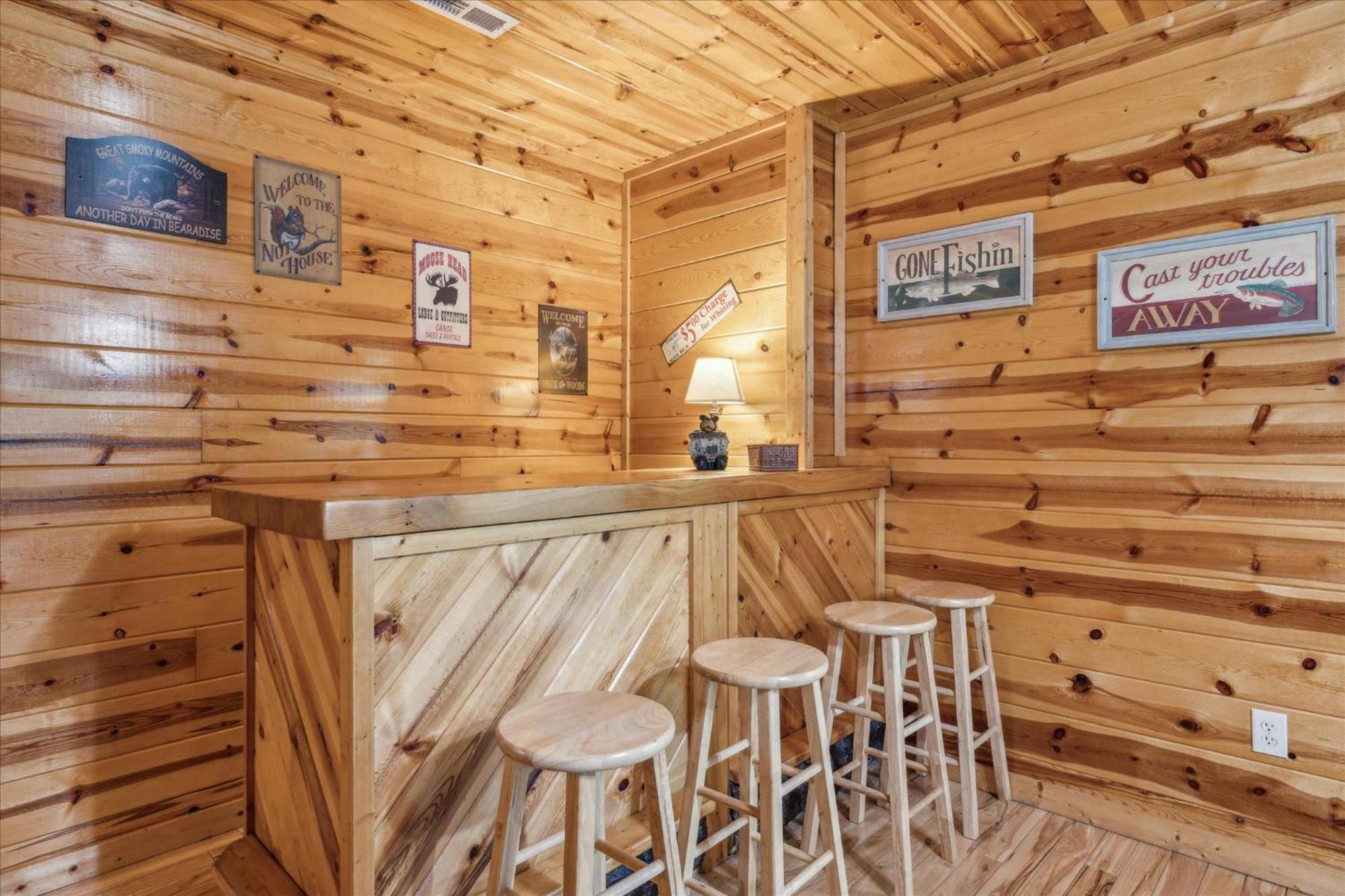 Sleepy Willow Cabin Севьервилл Экстерьер фото