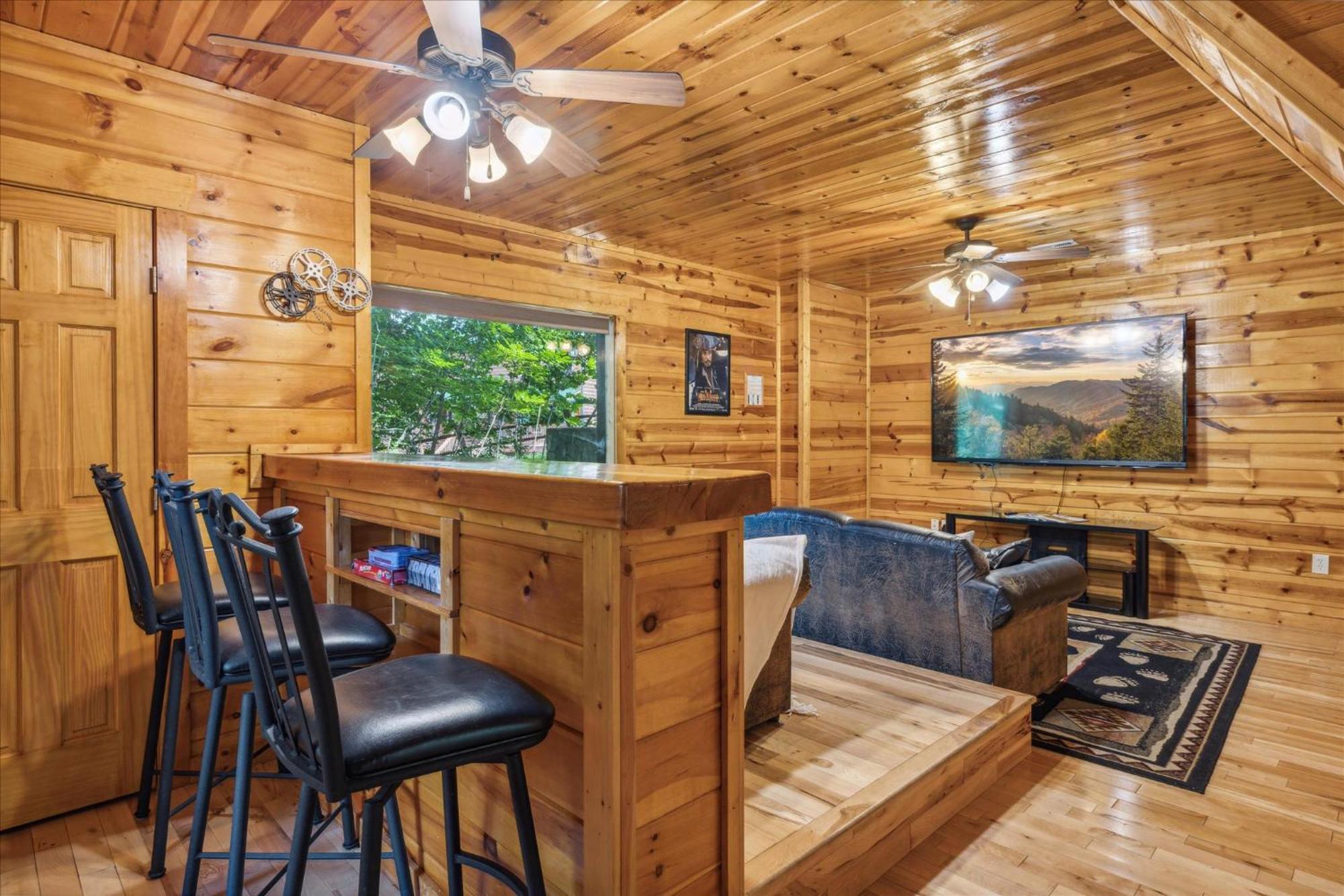 Sleepy Willow Cabin Севьервилл Экстерьер фото