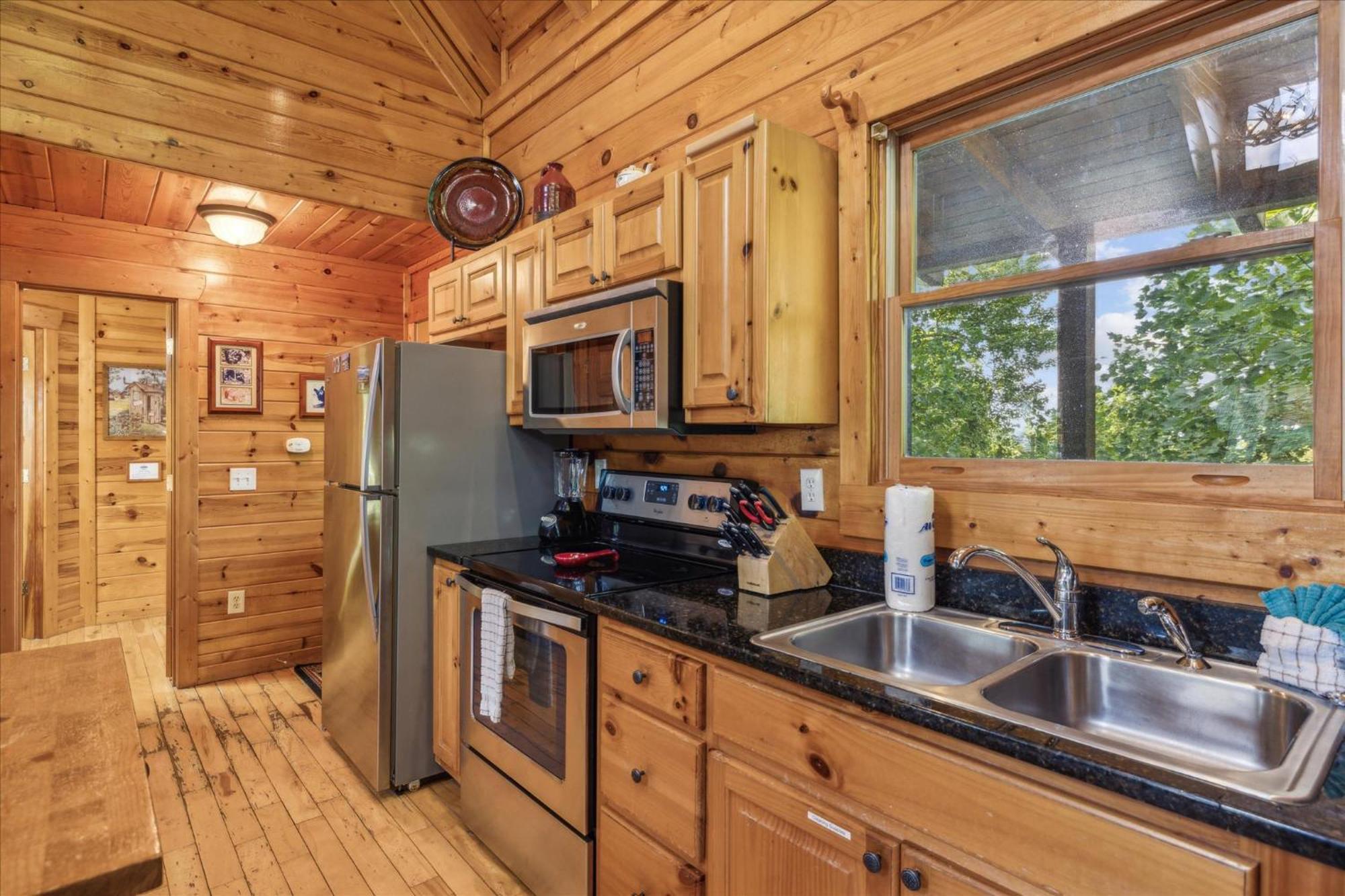 Sleepy Willow Cabin Севьервилл Экстерьер фото